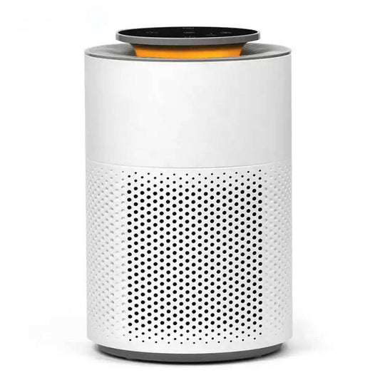 Purificateur d'air design sur fond blanc